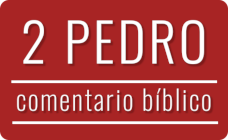 Comentario bíblico del libro de 2 Pedro Imagen con el título del comentario