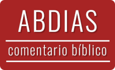 Comentario bíblico del libro de Abdías Imagen con el título del comentario