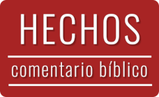 Comentario bíblico del libro de Hechos Imagen con el título del comentario