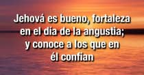 Imagen que acompaña el texto del versículo bíblico